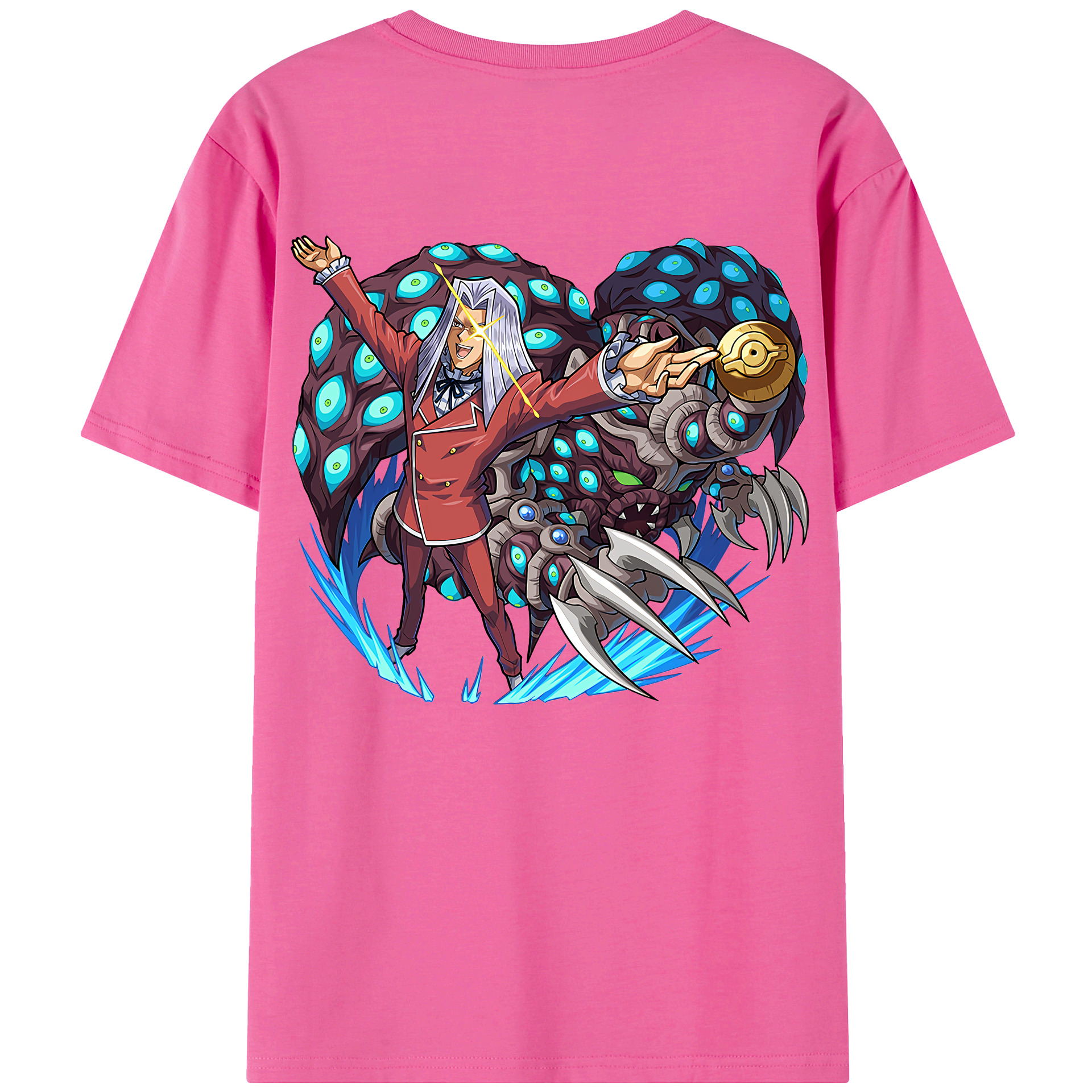 （画像用） 遊☆戯☆王 Yu-Gi-Oh! レディース半袖Tシャツ(バックプリント)